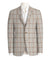 Brown & Rust Check on Taupe Jacket