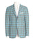 Copper Check on Turquoise Jacket