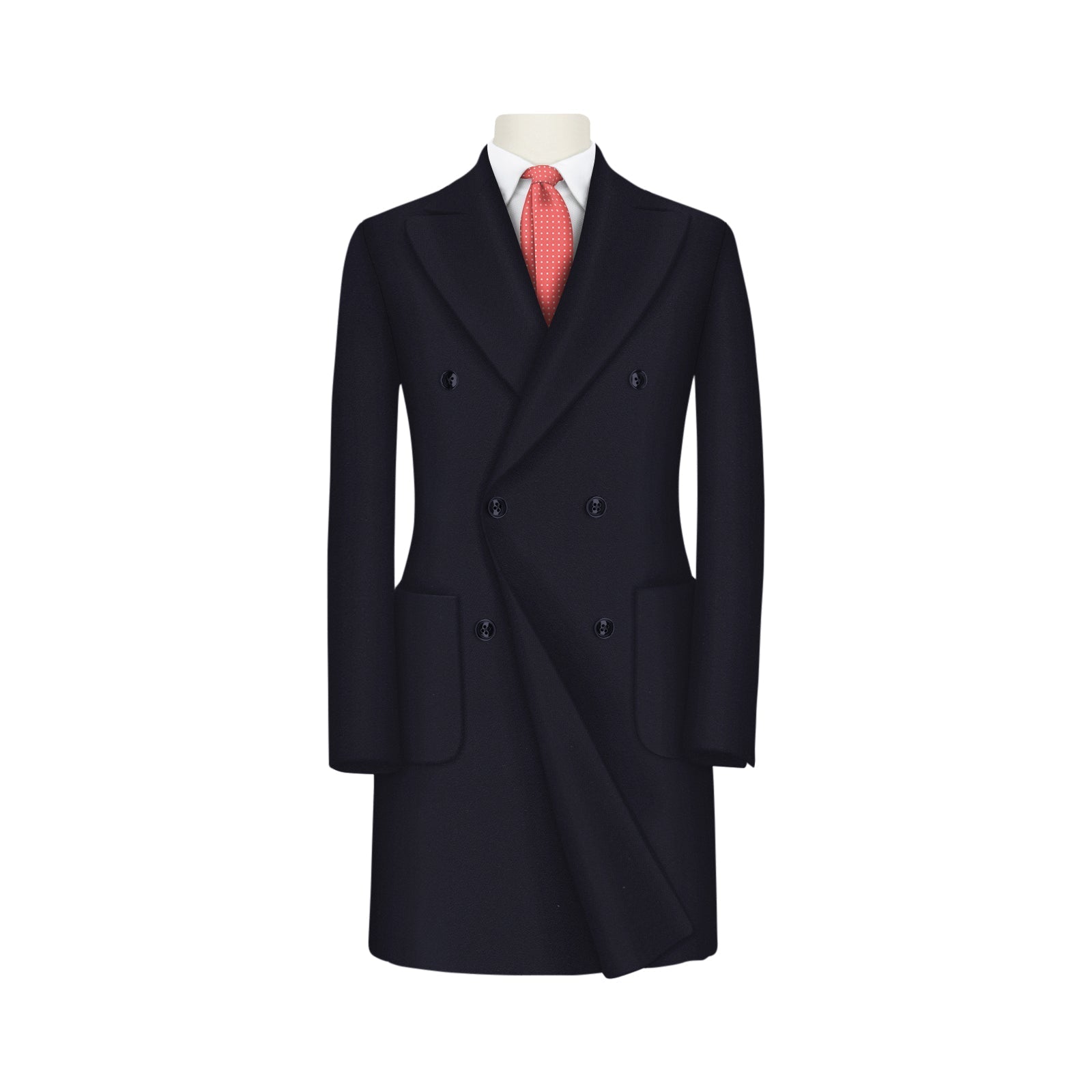 Dark Navy Overcoat