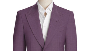 Deep Purple Melange Suit