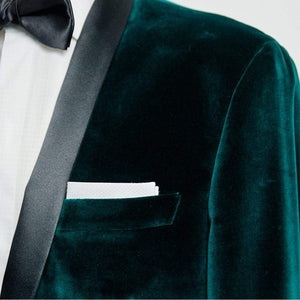 Emerald Green Velvet Tuxedo