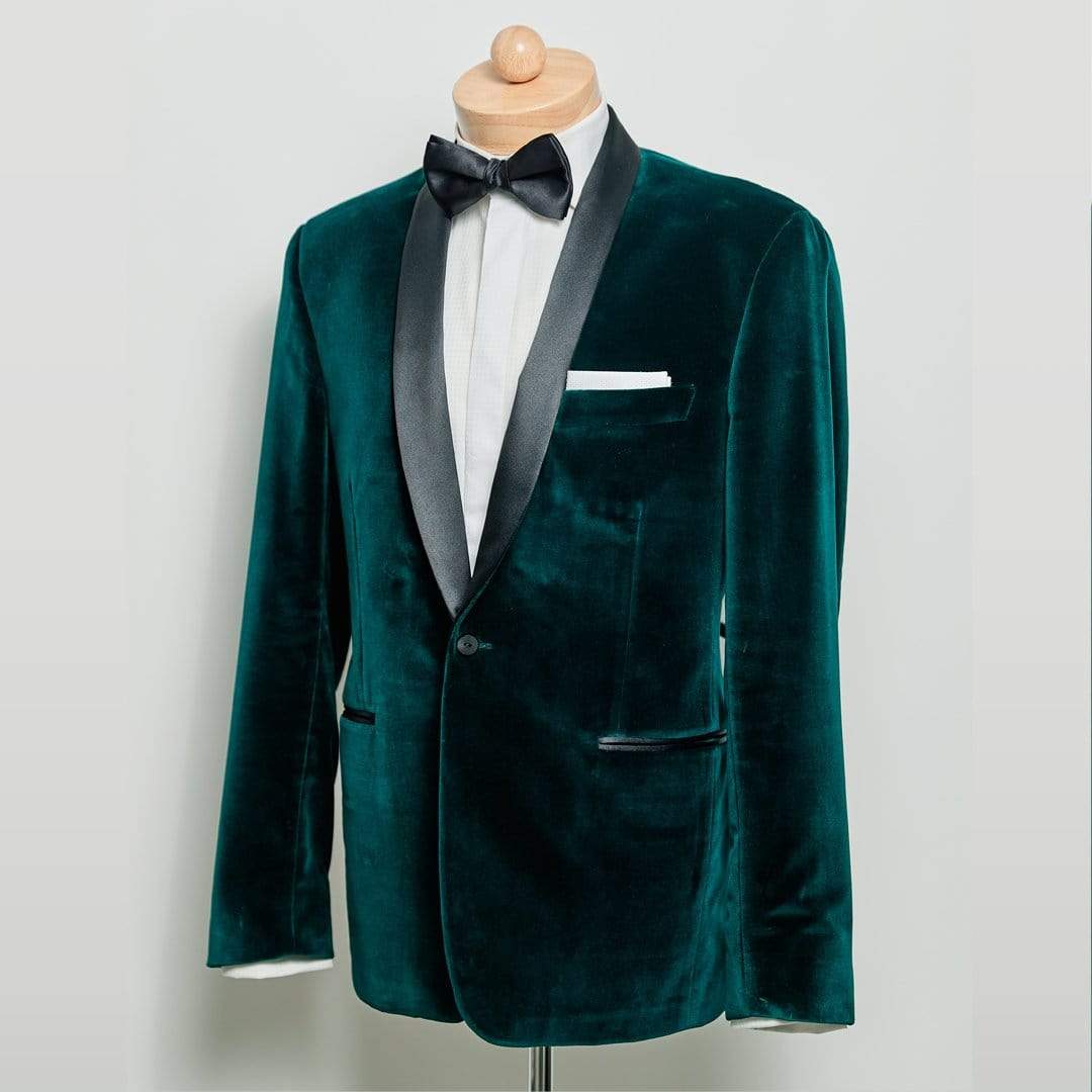Emerald Green Velvet Tuxedo