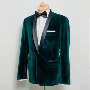 Emerald Green Velvet Tuxedo