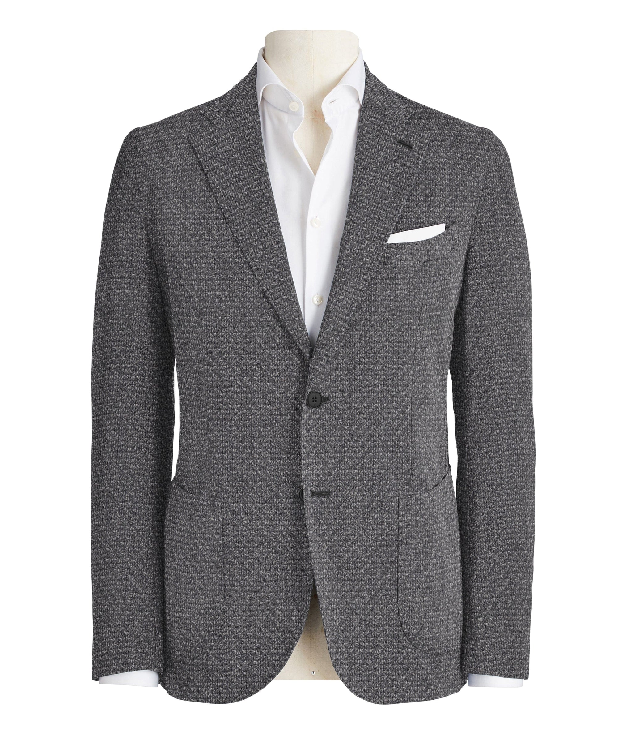 Grey Melange Blazer