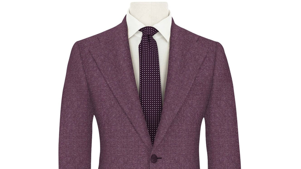 Light Purple Melange Jacket