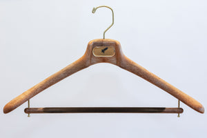 Luxury Wood Grain Suit Hanger