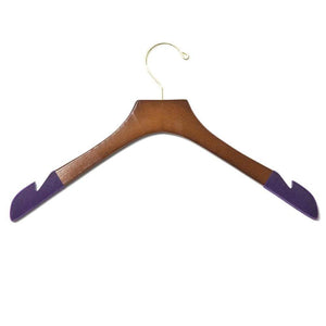 Luxury Wooden Shirt Hanger (Women's) Set of 5-Lingo Luxe Bespoke