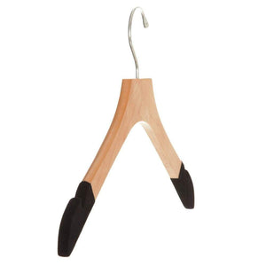 Luxury Wooden Shirt Hanger (Women's) Set of 5-Lingo Luxe Bespoke