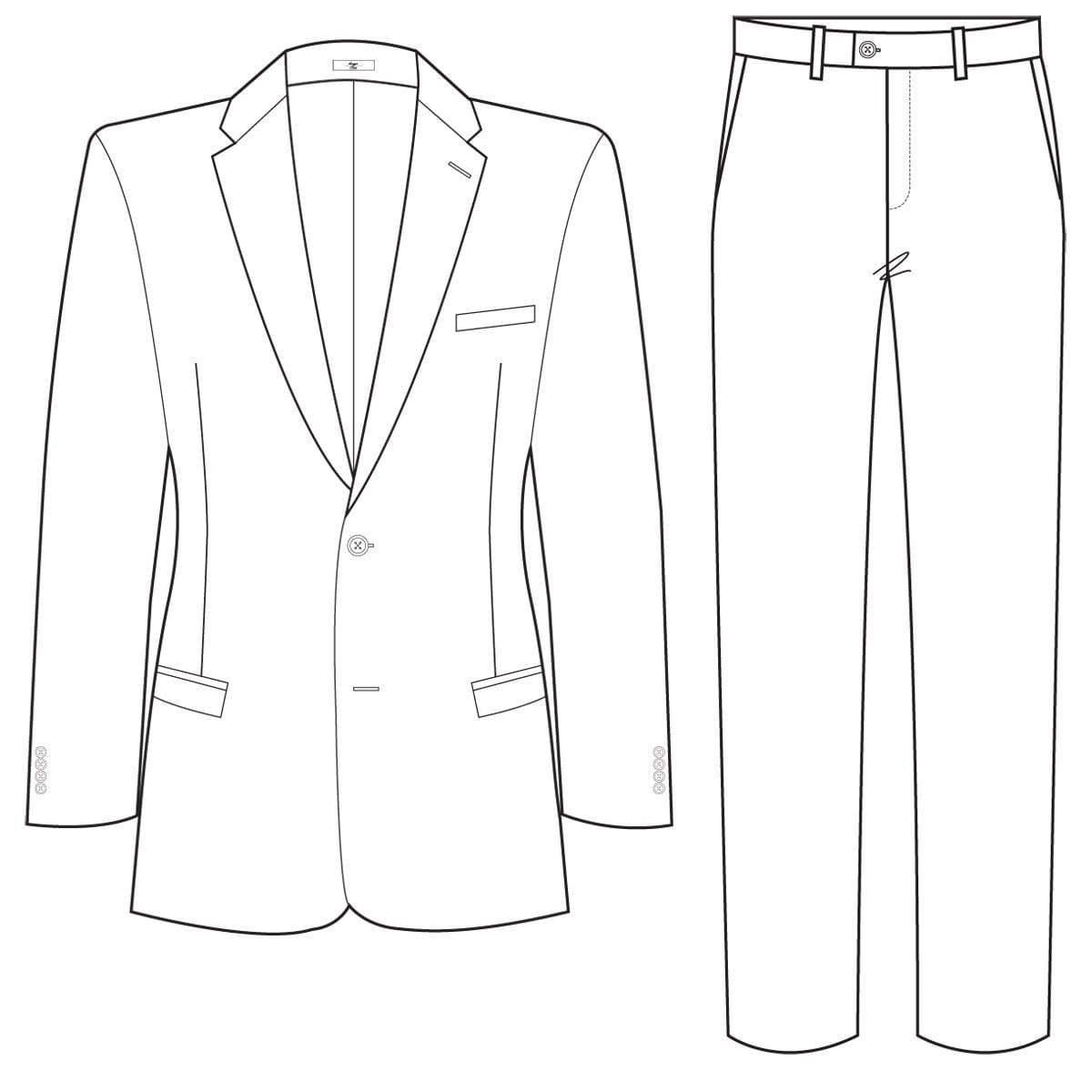 MEN'S 2 PIECE BESPOKE SUIT | LINGO LUXE BROWN FLANNEL-Lingo Luxe Bespoke