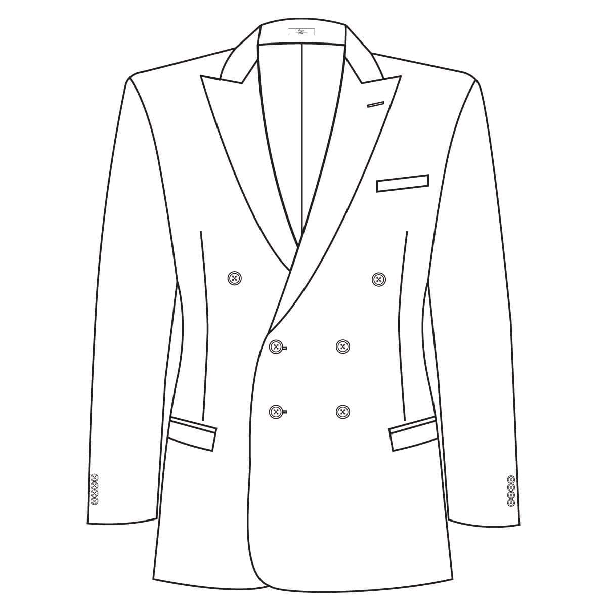 MEN'S 2 PIECE BESPOKE SUIT | LINGO LUXE BROWN FLANNEL-Lingo Luxe Bespoke