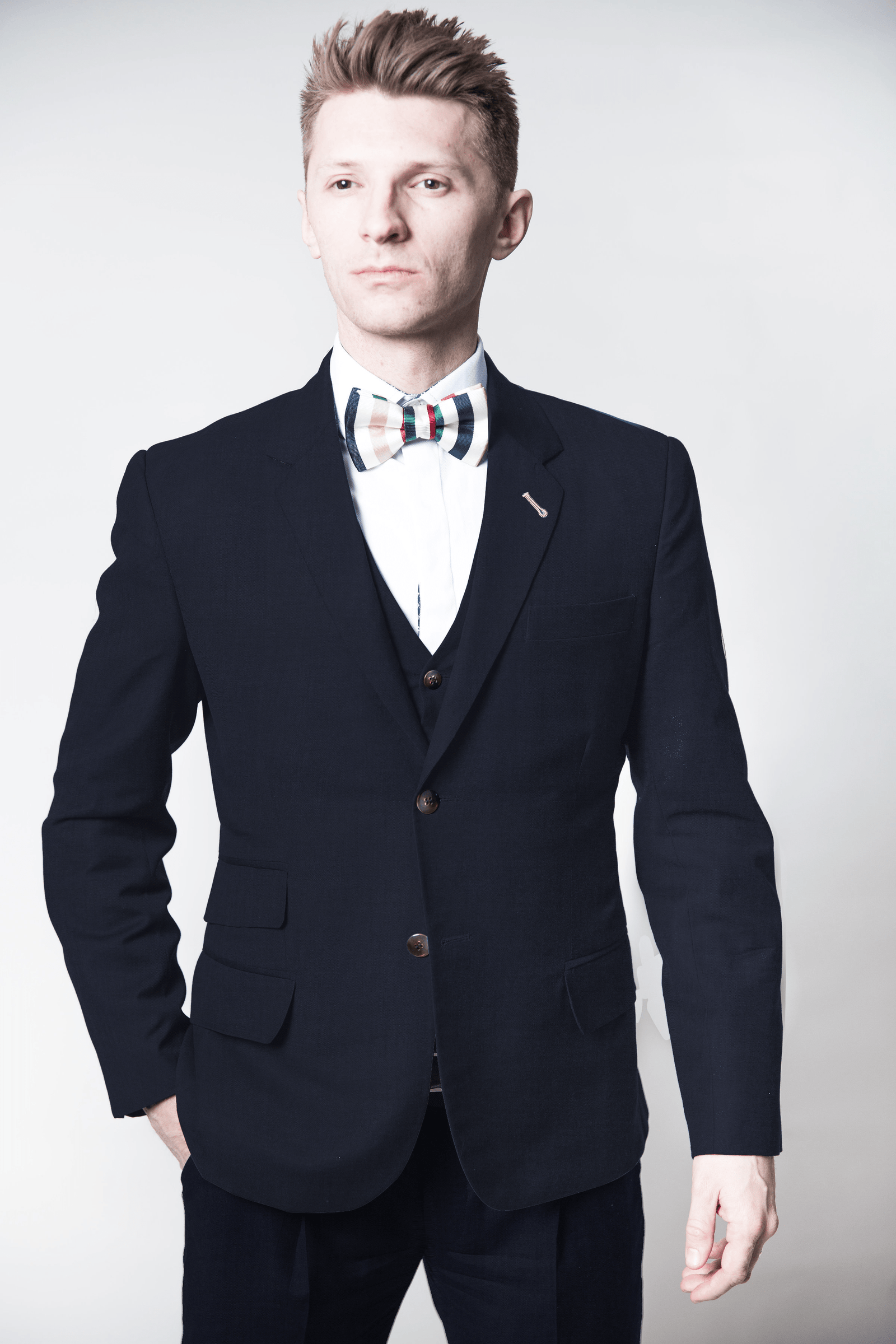 MEN'S 2 PIECE BESPOKE SUIT | LINGO LUXE MIDNIGHT-Lingo Luxe Bespoke