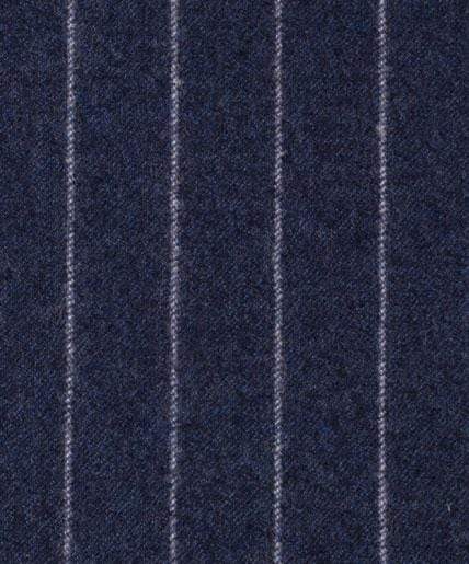 MEN'S 2 PIECE BESPOKE SUIT | LINGO LUXE NAVY PINSTRIPE-Lingo Luxe Bespoke