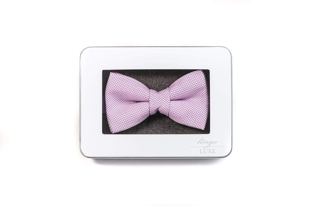 Men's Bowtie | Lingo Luxe The Mauve-Lingo Luxe Bespoke