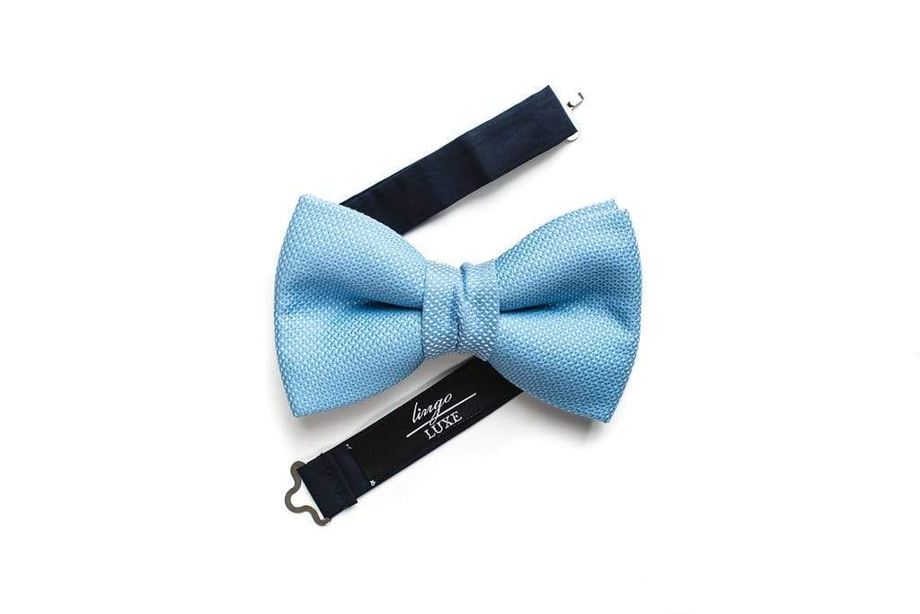 Men's Bowtie | Lingo Luxe The Sky-Lingo Luxe Bespoke