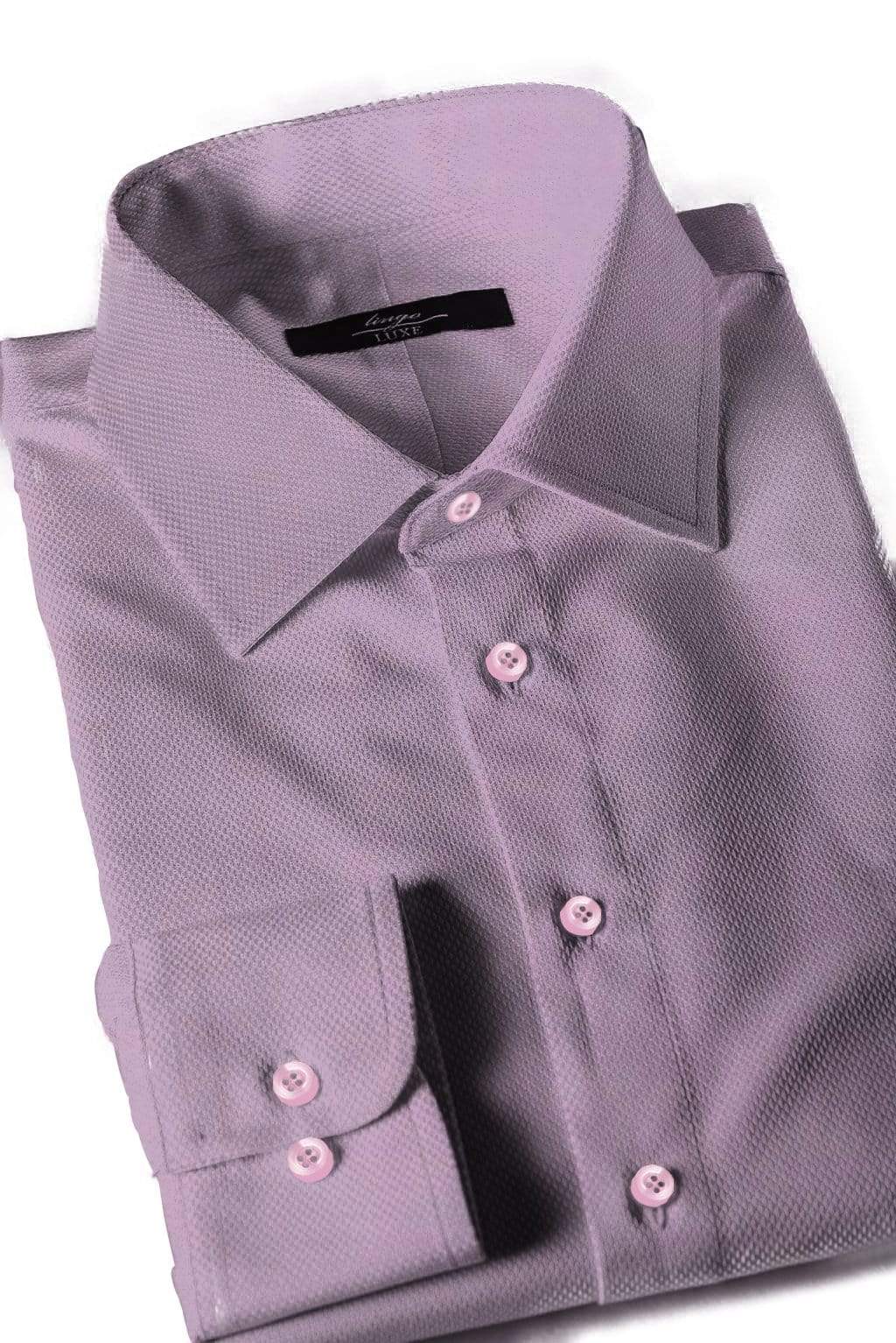 Men's Business Basics Shirt | Lingo Luxe Lavender-Lingo Luxe Bespoke