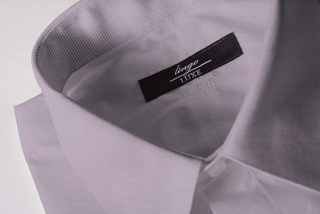 Men's Business Basics Shirt | Lingo Luxe Lavender-Lingo Luxe Bespoke