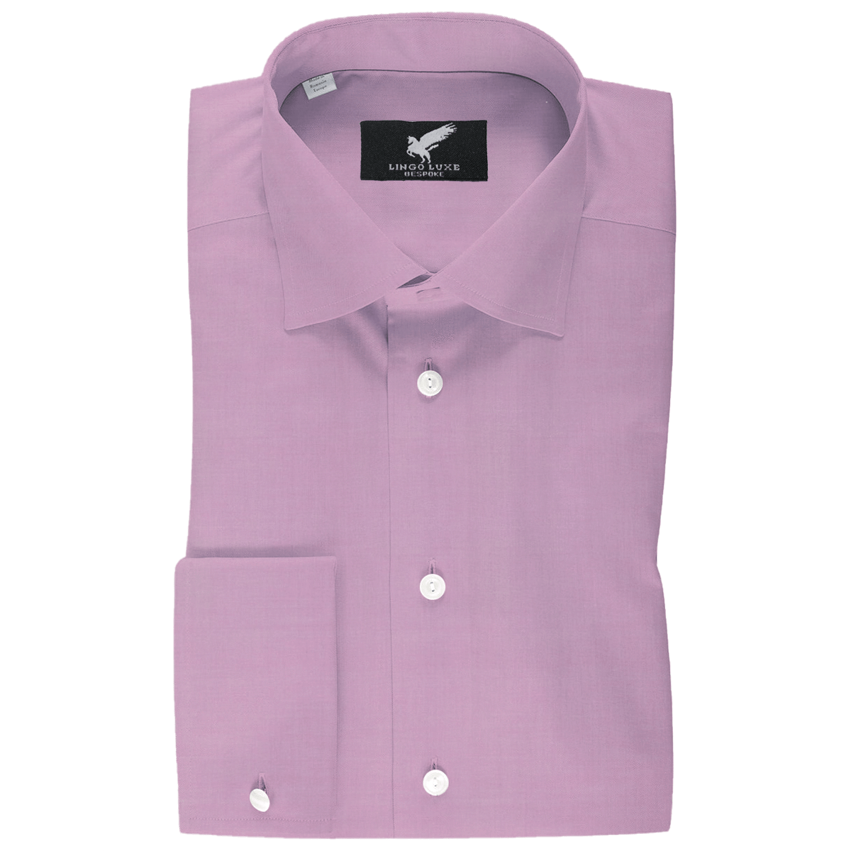 Men's Business Basics Shirt | Lingo Luxe Pink-Lingo Luxe Bespoke