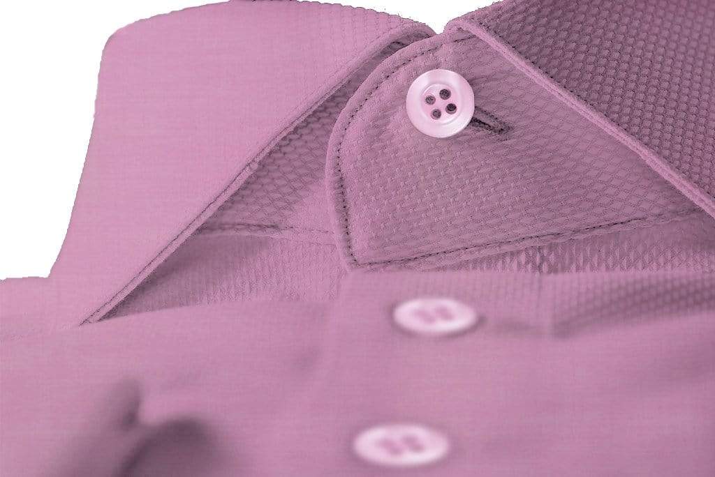 Men's Business Basics Shirt | Lingo Luxe Pink-Lingo Luxe Bespoke