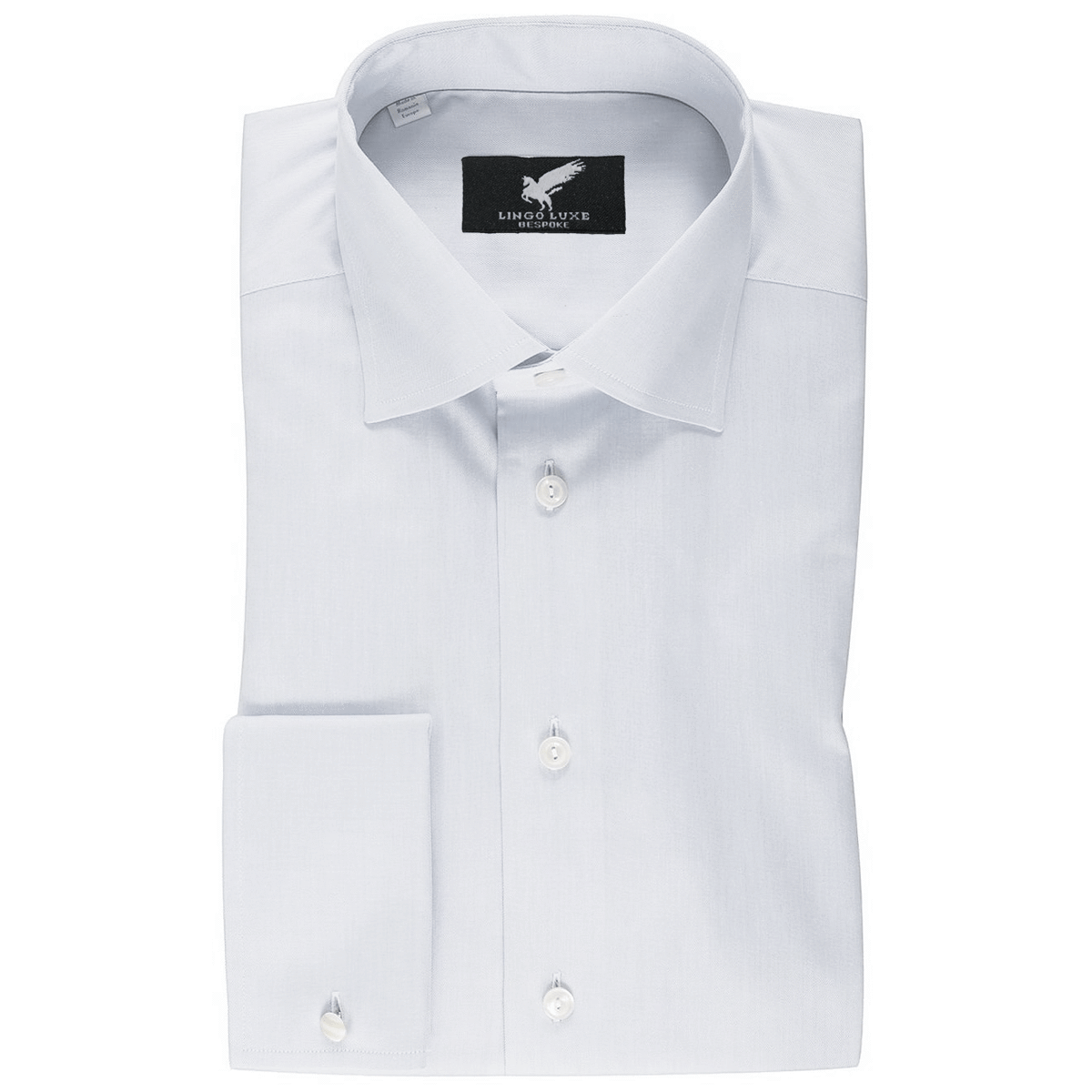 Men's Business Basics Shirt | Lingo Luxe White-Lingo Luxe Bespoke