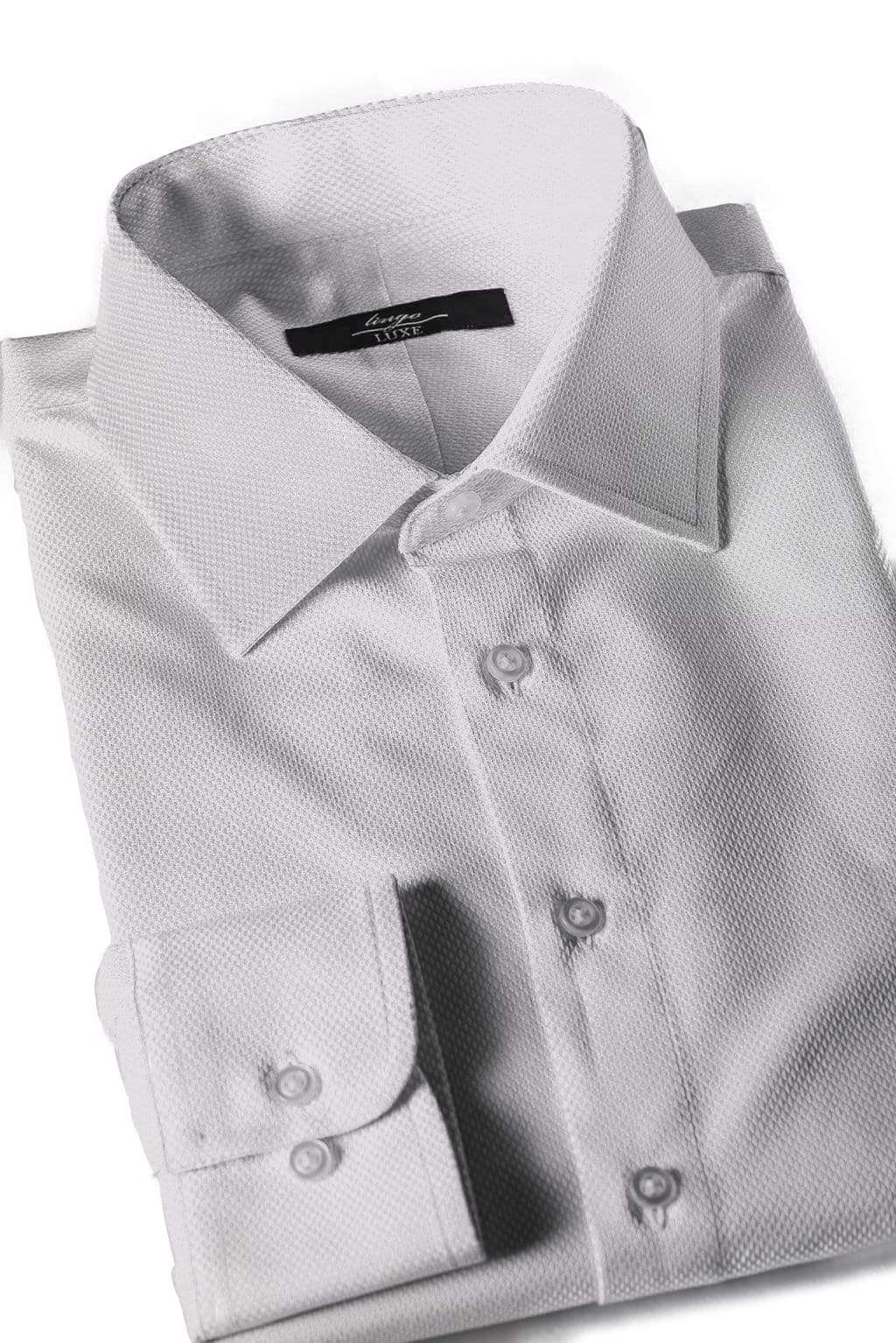 Men's Business Basics Shirt | Lingo Luxe White-Lingo Luxe Bespoke