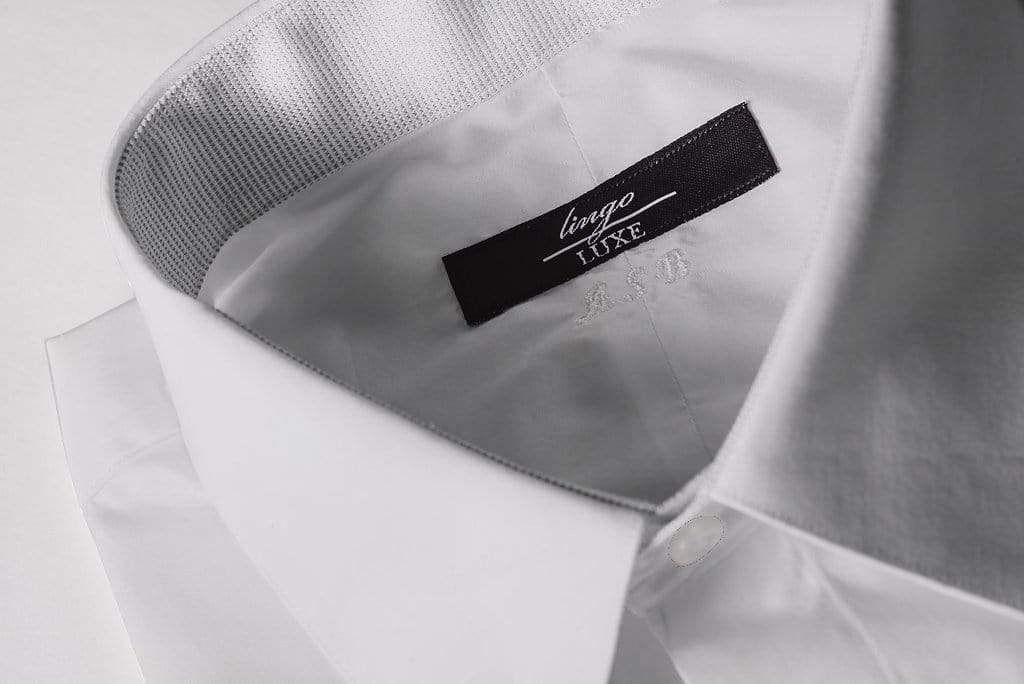 Men's Business Basics Shirt | Lingo Luxe White-Lingo Luxe Bespoke