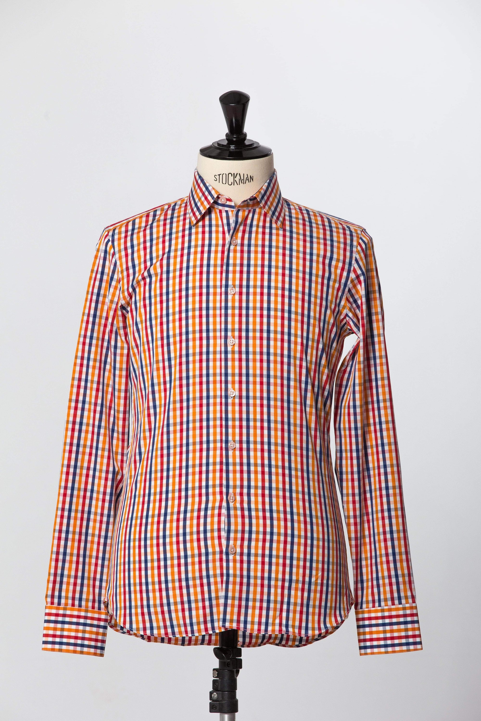 Men's Cotton Shirt - Lingo Luxe Picnic Check