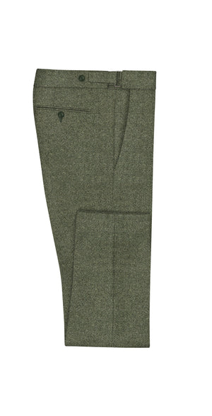 Moss Green Melange Super 130's Suit