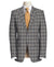Mustard Check on Grey Super 130's Suit