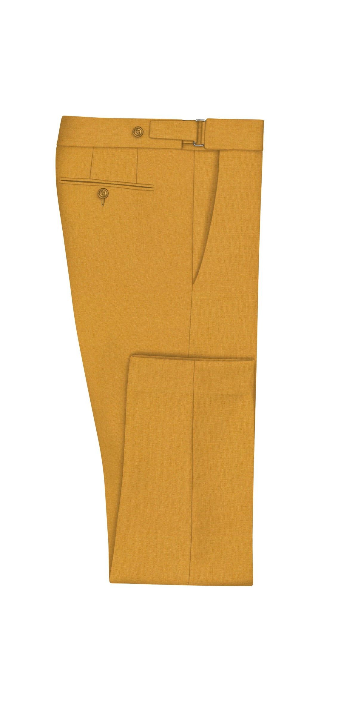Mustard Yellow Super 120's Suit