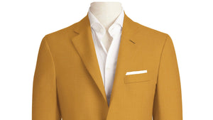 Mustard Yellow Super 120's Suit