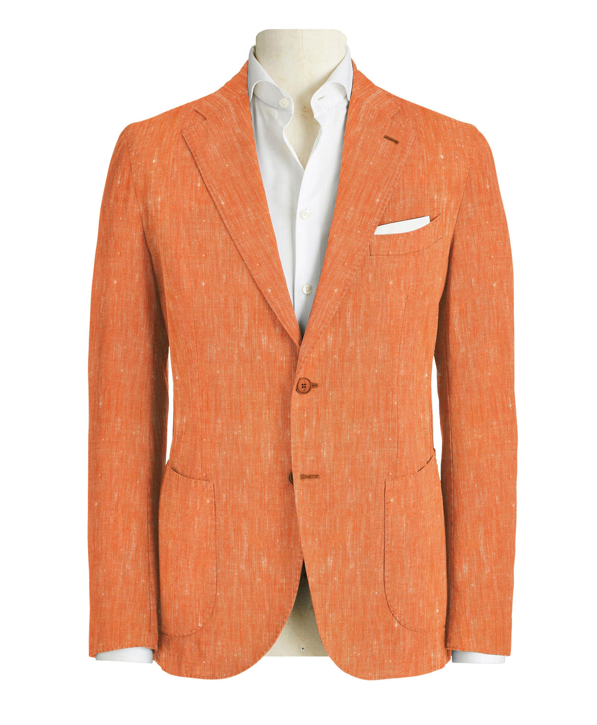 Orange 50/50 Melange Suit