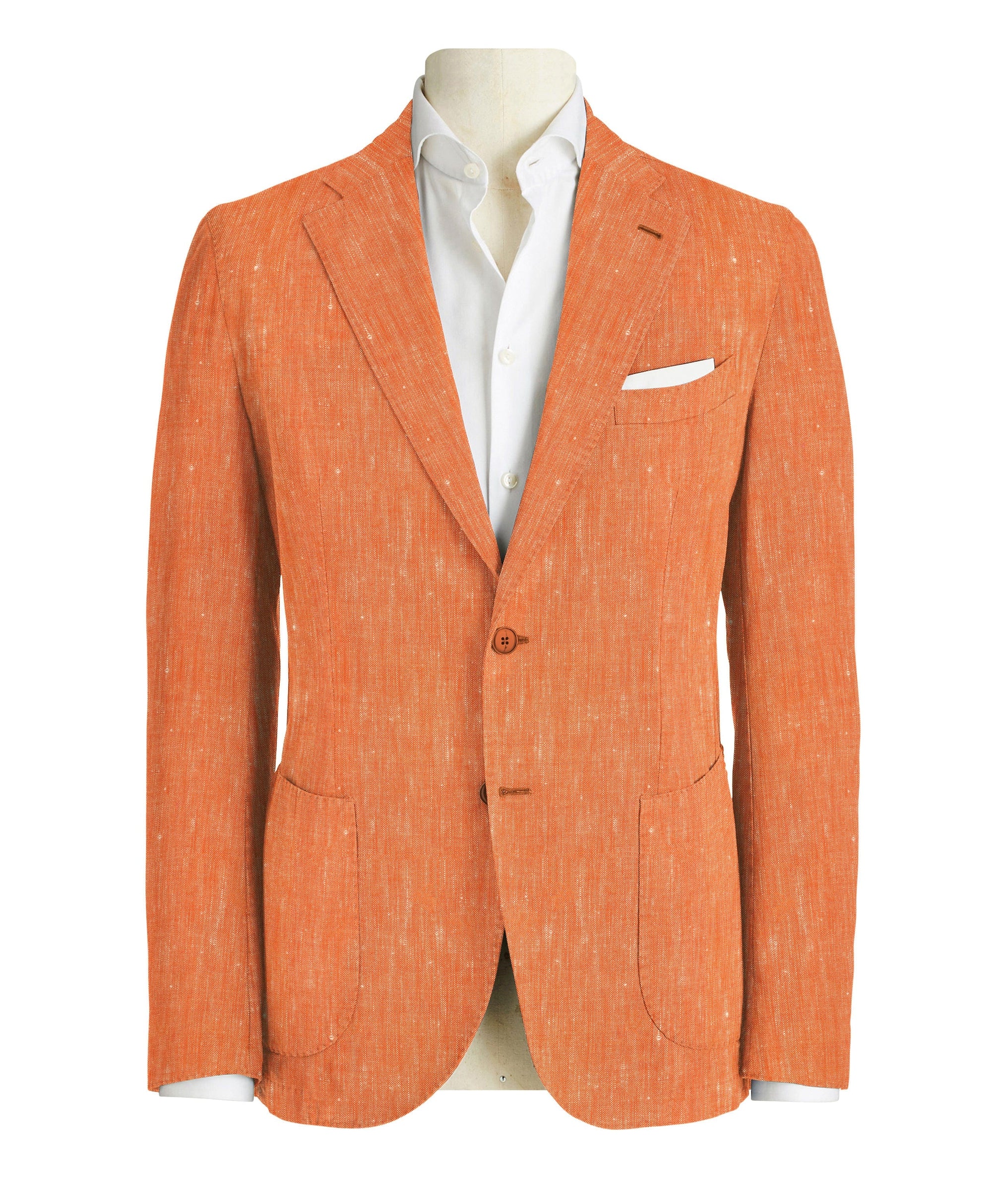 Orange 50/50 Melange Suit