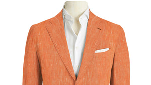 Orange 50/50 Melange Suit