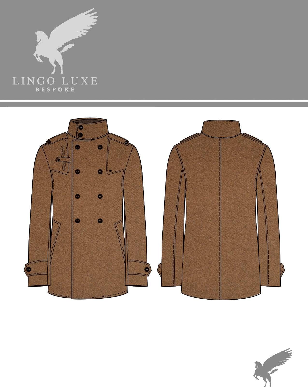 Outerwear | Lingo Luxe The Sportsman Sportcoat | Blonde Coffee-Lingo Luxe Bespoke