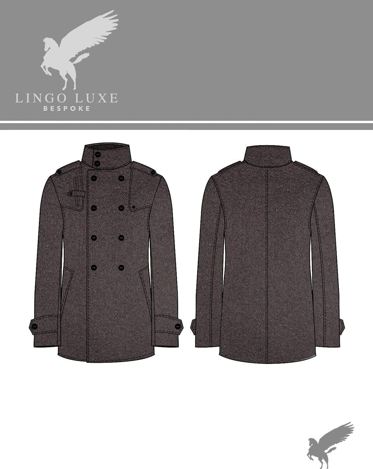 Outerwear | Lingo Luxe The Sportsman Sportcoat | Espresso-Lingo Luxe Bespoke