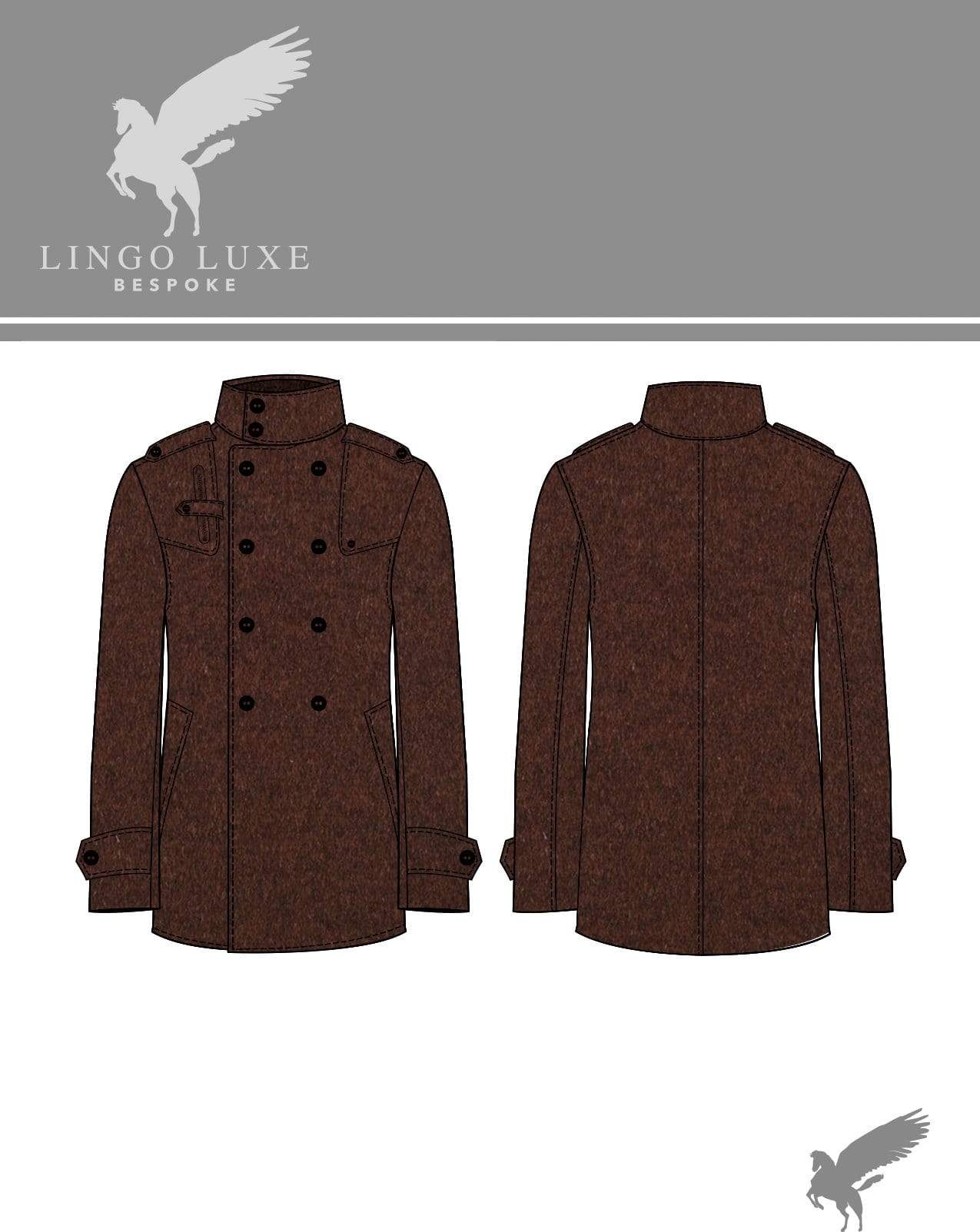 Outerwear | Lingo Luxe The Sportsman Sportcoat | Rusty Nail-Lingo Luxe Bespoke