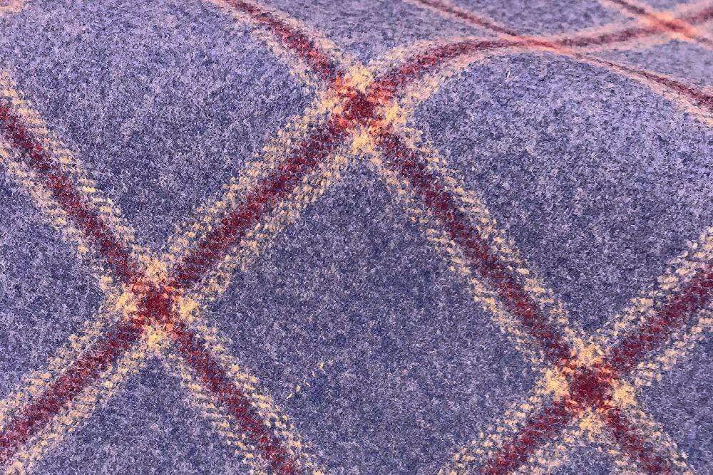 Outerwear | Lingo Luxe The Stately Overcoat | Burgundyblue-Lingo Luxe Bespoke