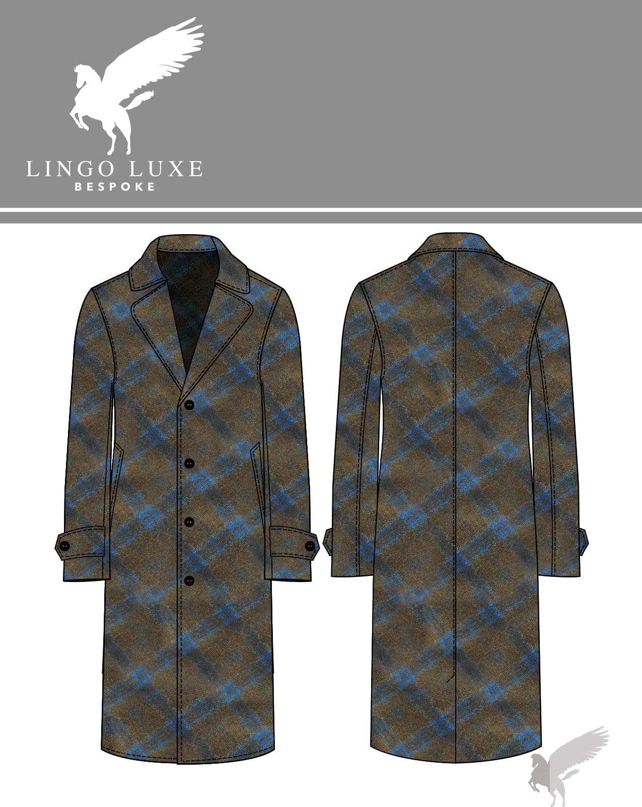 Outerwear | Lingo Luxe The Stately Overcoat | Meadows & Blue-Lingo Luxe Bespoke