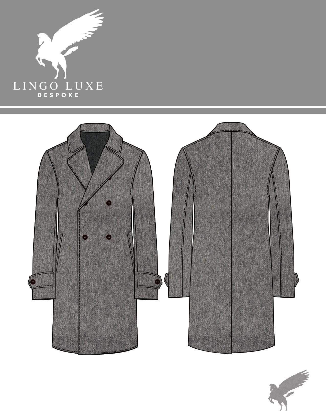 Outerwear | Lingo Luxe The Stately Overcoat | Mouse-Lingo Luxe Bespoke