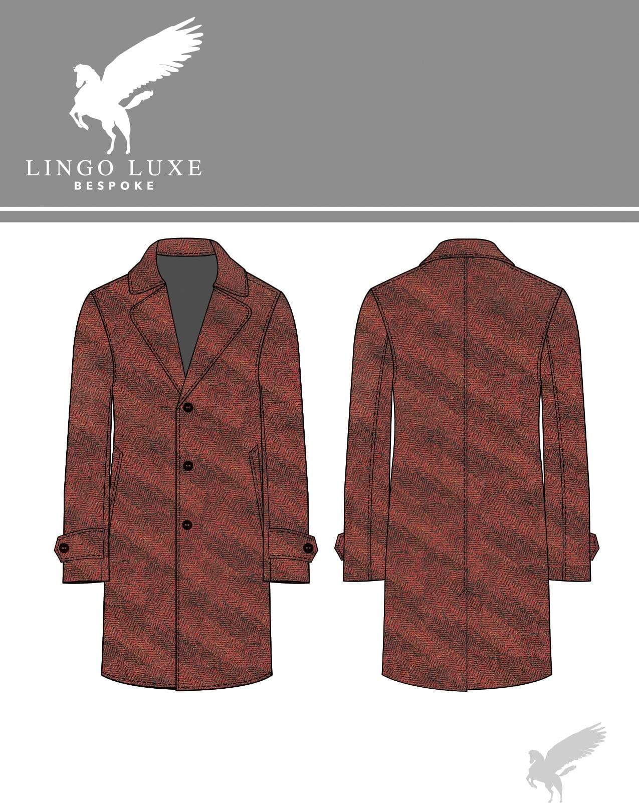Outerwear | Lingo Luxe The Stately Overcoat | Red Herring-Lingo Luxe Bespoke