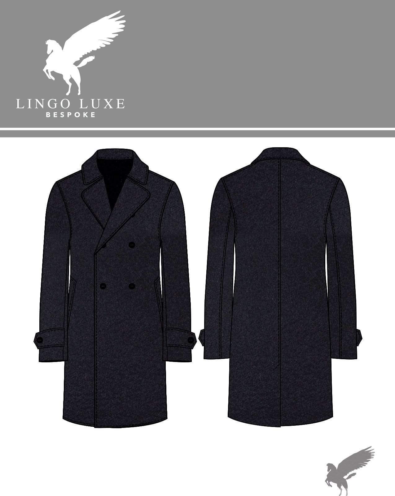 Outerwear | Lingo Luxe The Stately Overcoat | Rich Navy-Lingo Luxe Bespoke