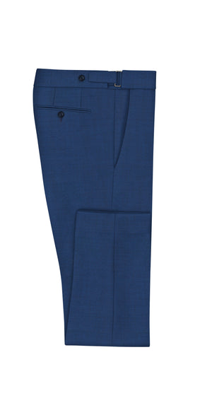 Royal Blue Melange Suit