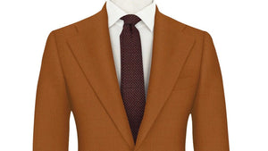 Rust Orange Super 110's Suit