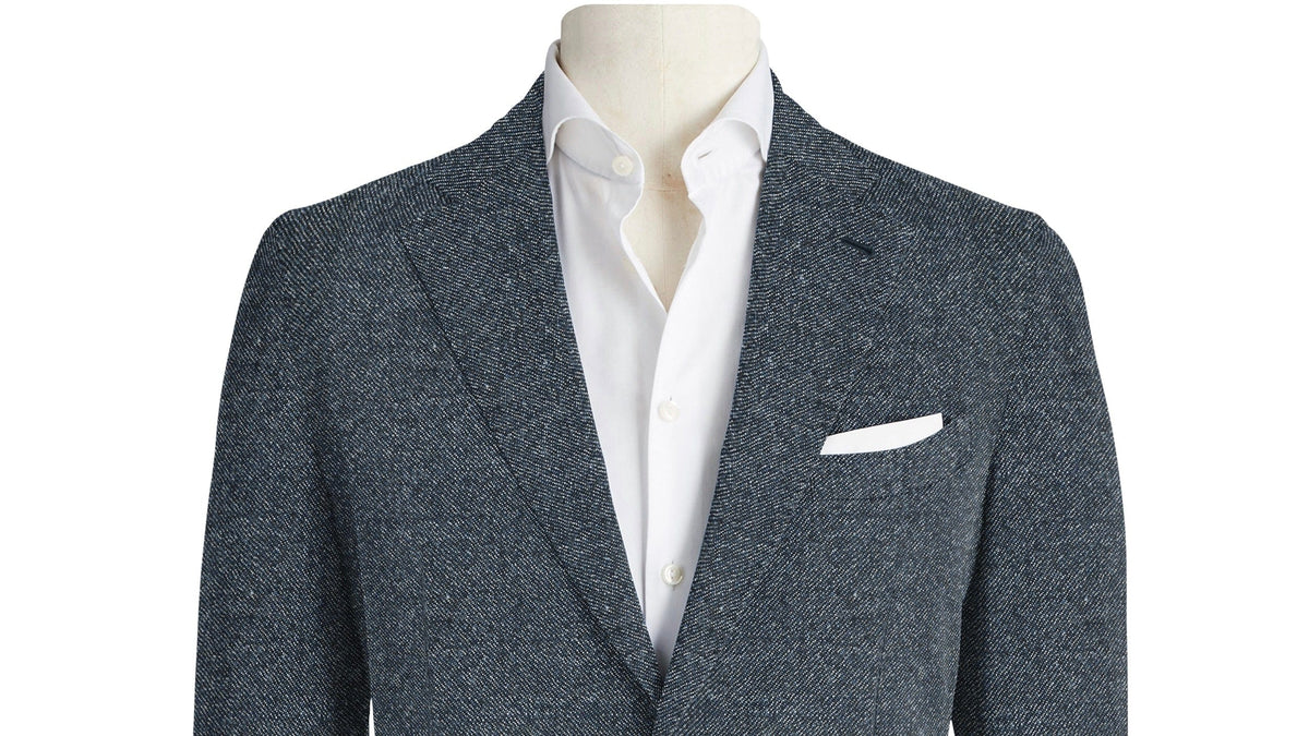 Slate Blue Melange Super 130's Suit