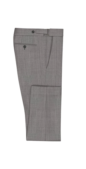 Steel Grey Melange Suit