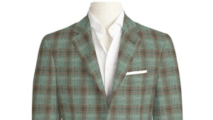 Wine Check on Moss Green Jacket