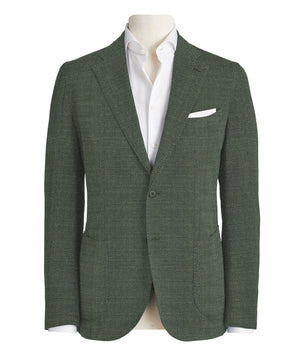 Moss Green Melange Jacket